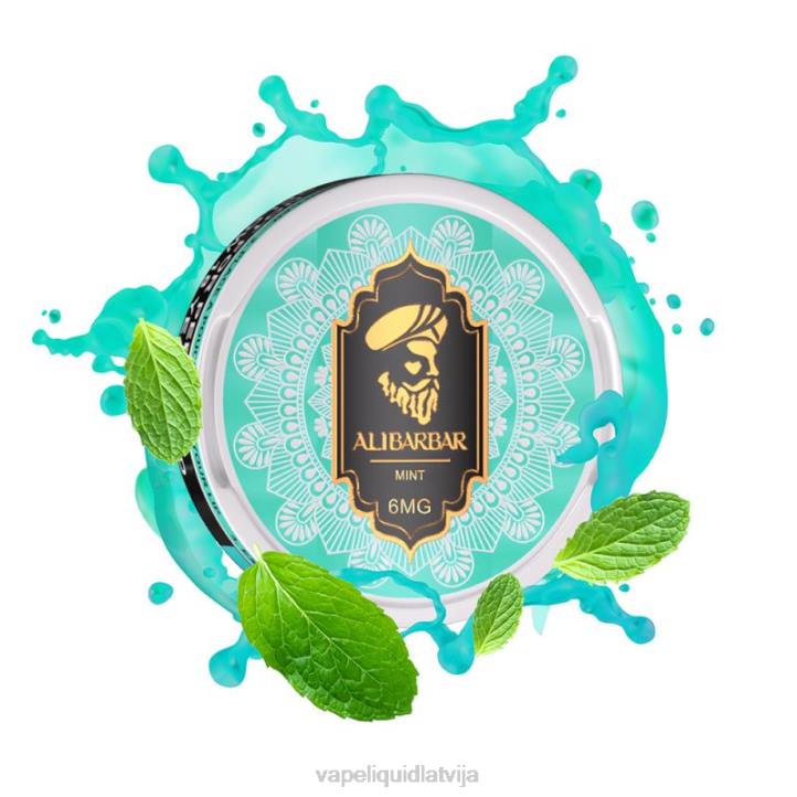 Vape Latvija - Alibarbar nikotīna maisiņi piparmētra 4T0N89