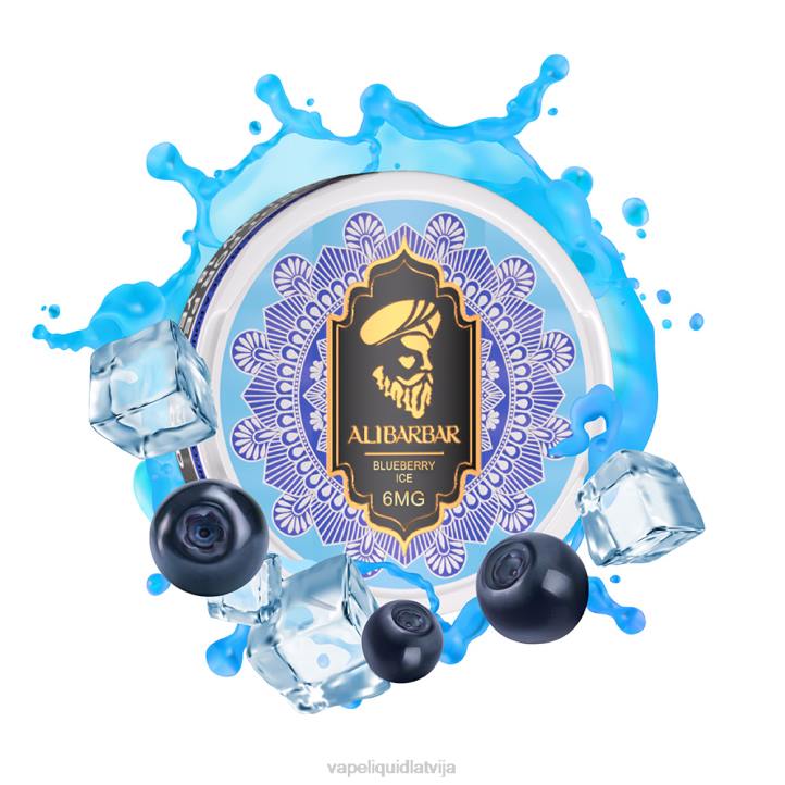 Vape Šķidrumi - Alibarbar nikotīna maisiņi mentols 4T0N88