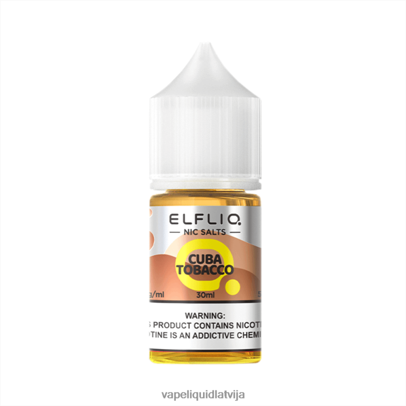 Kubas tabaka V006416 ELFBAR ELFLIQ nic sāls 30 ml