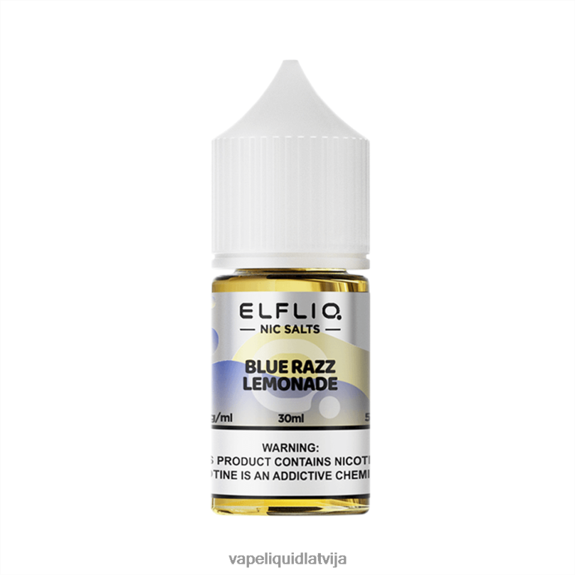 Zilā Razz limonāde V006410 ELFBAR ELFLIQ nic sāls 30 ml