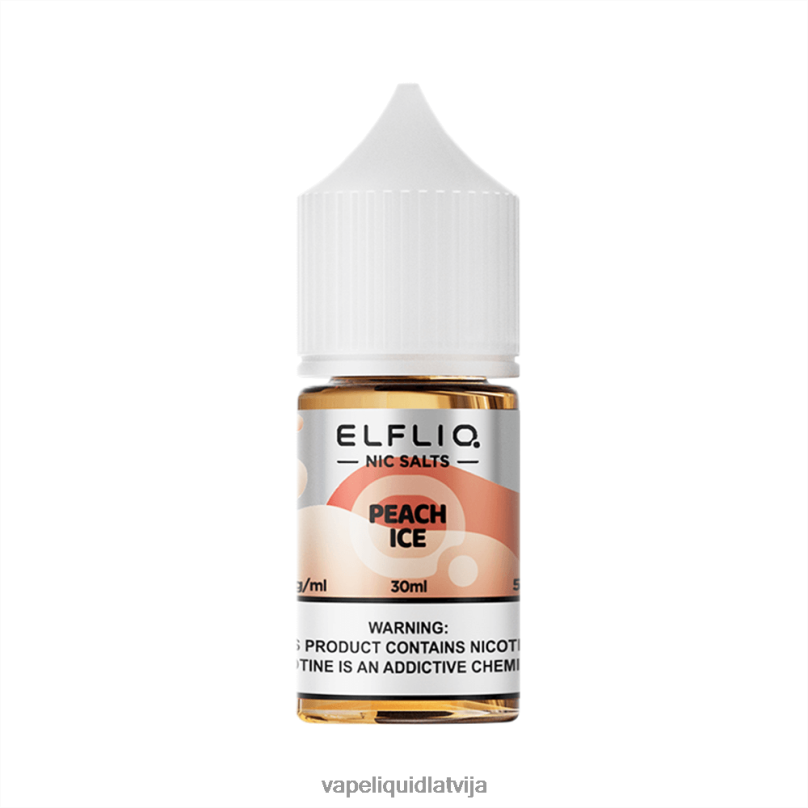 persiku ledus V006422 ELFBAR ELFLIQ nic sāls 30 ml