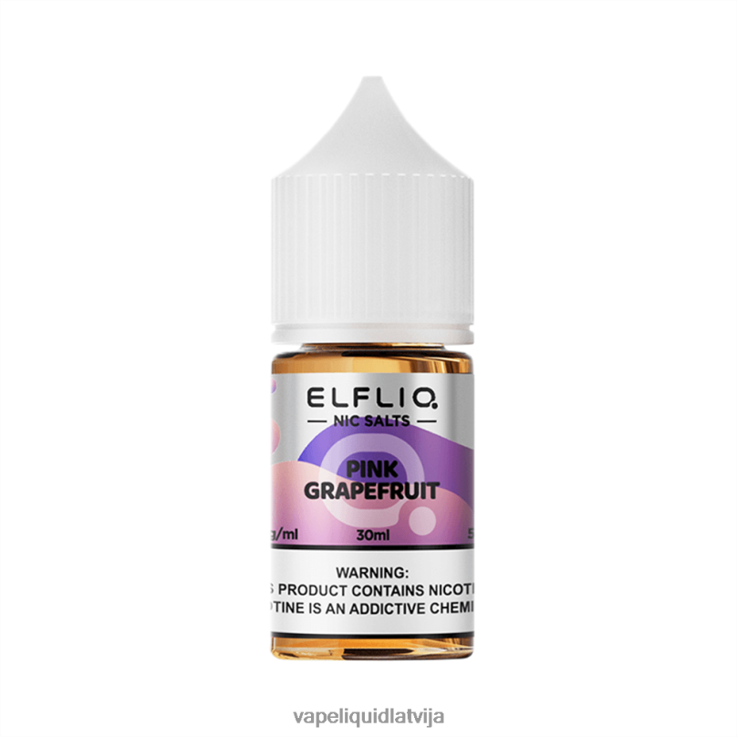 rozā greipfrūts V006424 ELFBAR ELFLIQ nic sāls 30 ml