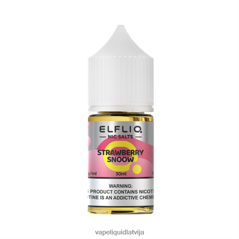 zemeņu snoow V006433 ELFBAR ELFLIQ nic sāls 30 ml