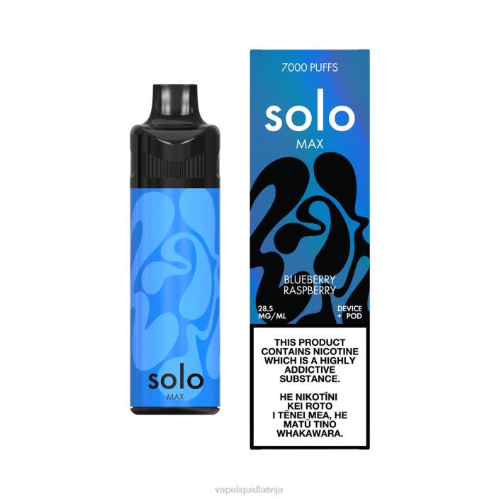 Vape Latvija - Solo MAX pod komplekts FRLR65 melleņu avenes