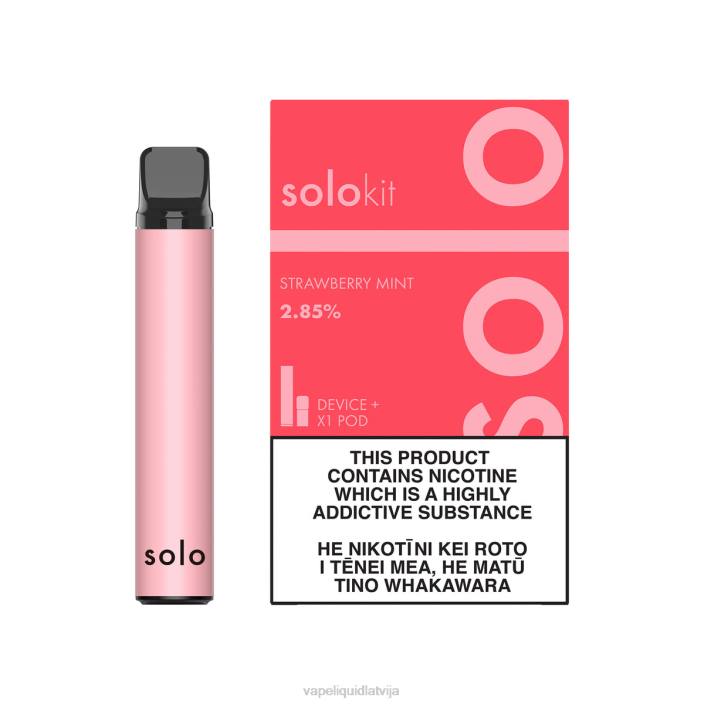 Vape Latvija - Solo pod komplekts FRLR41 zemeņu piparmētra
