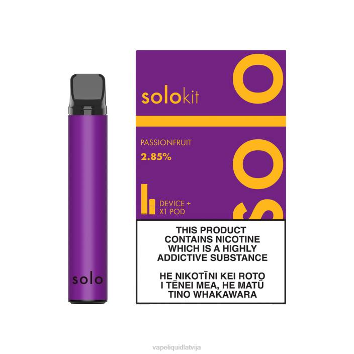 Vape Liquid - Solo pod komplekts FRLR42 pasifloras augļi