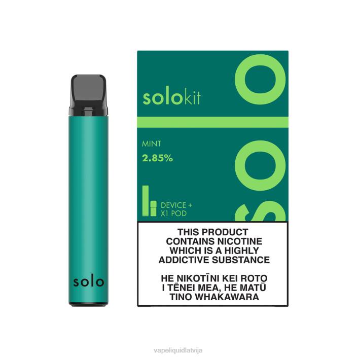 Vape Liquid - Solo pod komplekts FRLR46 piparmētra