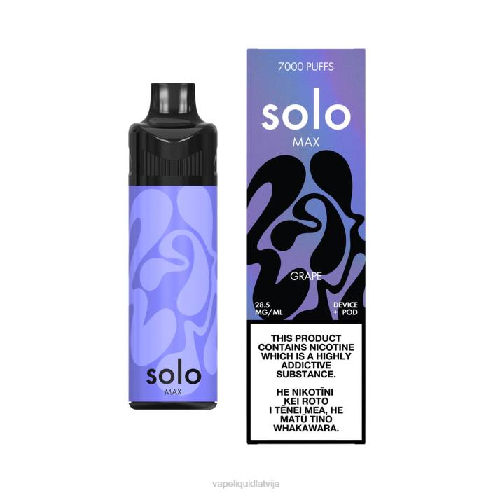 Vape Shop Riga - Solo MAX pod komplekts FRLR67 vīnogas