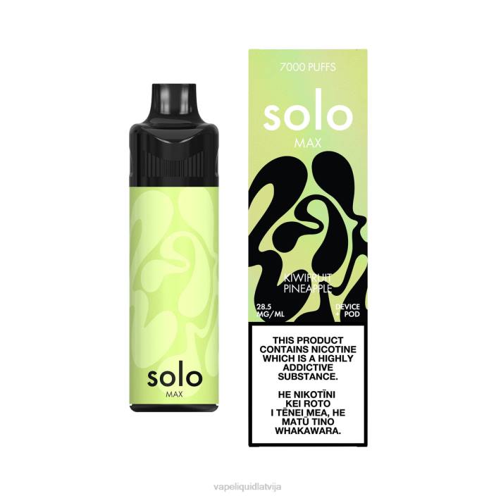 Vape Šķidrumi - Solo MAX pod komplekts FRLR68 kivi ananāss